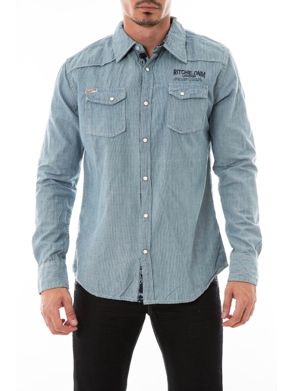 CHEMISE TELEM - Bleu
