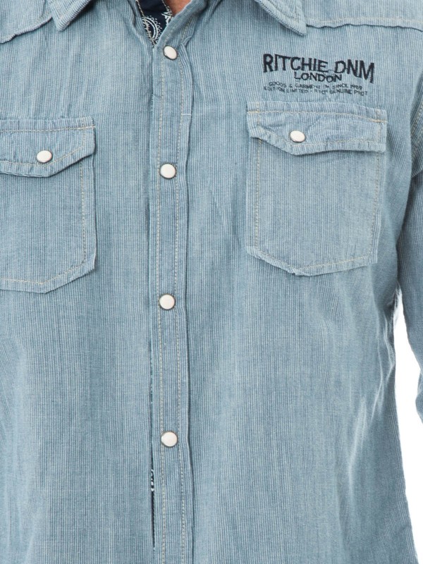 CHEMISE TELEM - Bleu