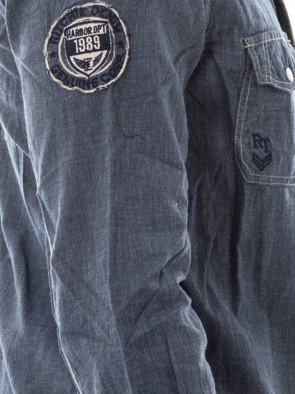 CHEMISE TISKA - Bleu