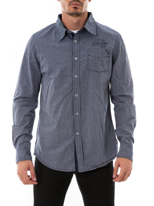 CHEMISE TROMA - Marine