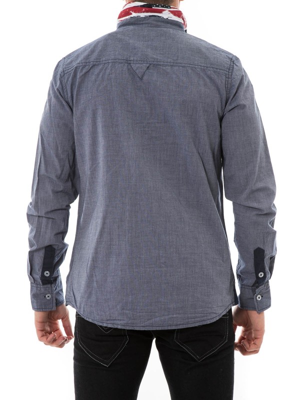 CHEMISE TROMA - Marine