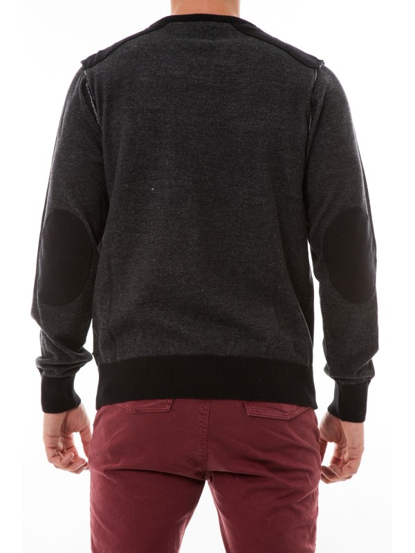 PULL V LUCREZIO - Gris