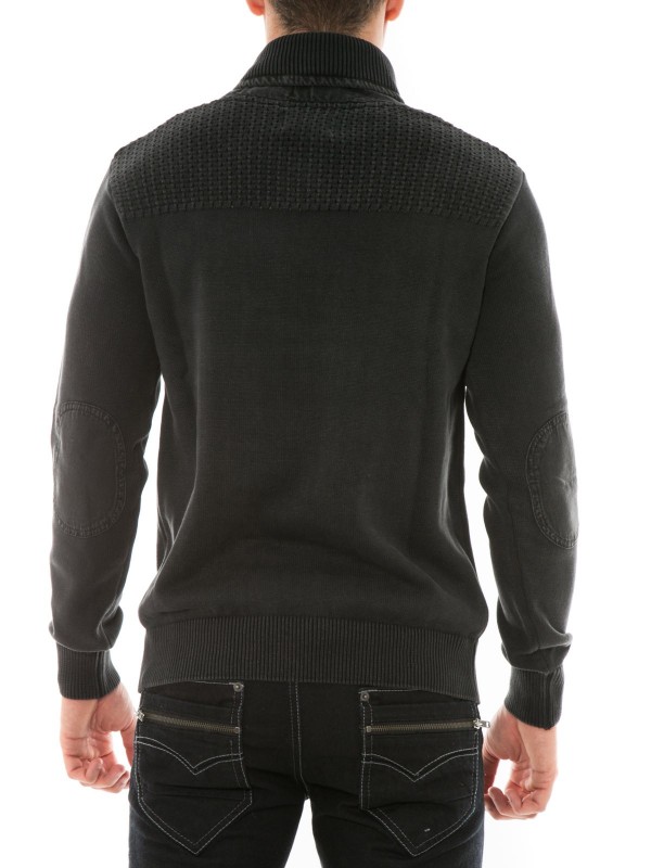 PULL COL CHALE LEONARD - Gris