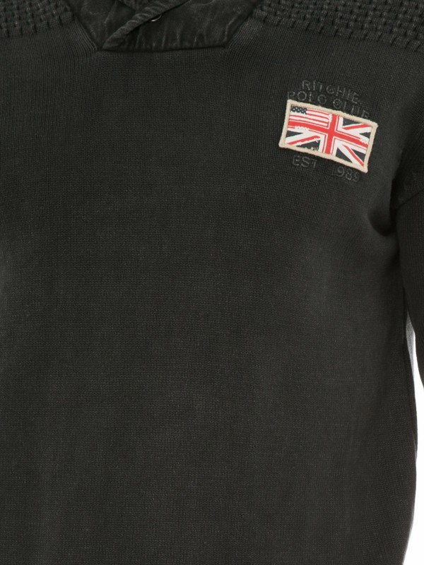 PULL COL CHALE LEONARD - Gris