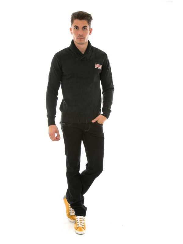 PULL COL CHALE LEONARD - Gris