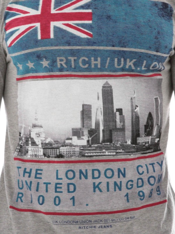 T-SHIRT JALABORT - Gris clair