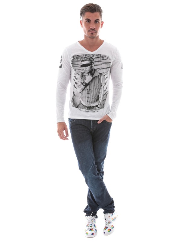 T-SHIRT JENOVA - Blanc