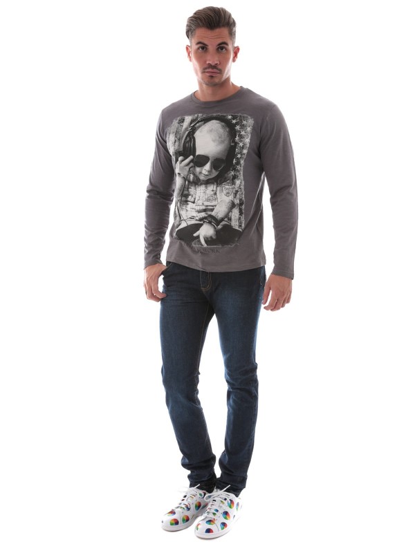 T-SHIRT JAHEL - Gris