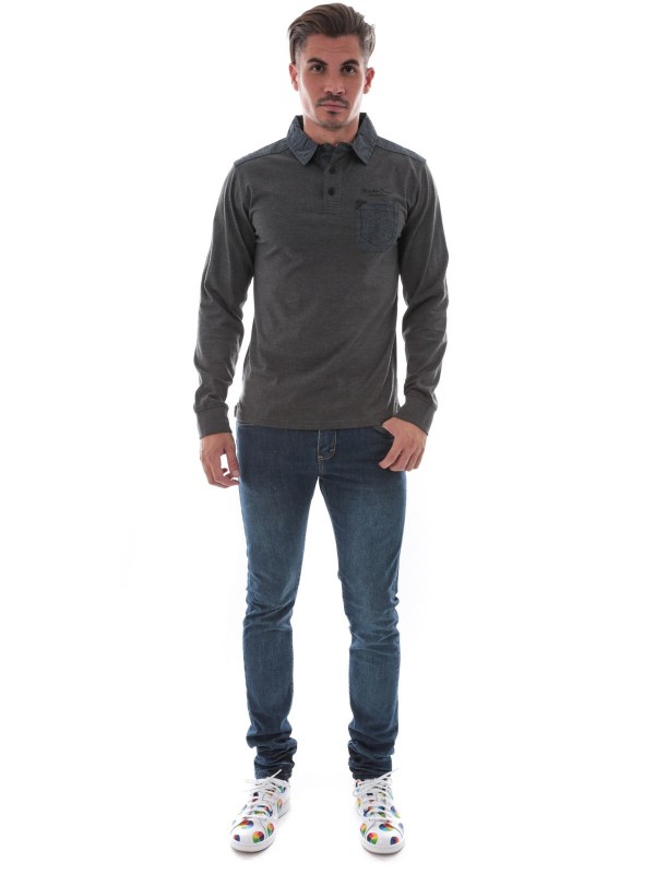 POLO PULLING - Gris