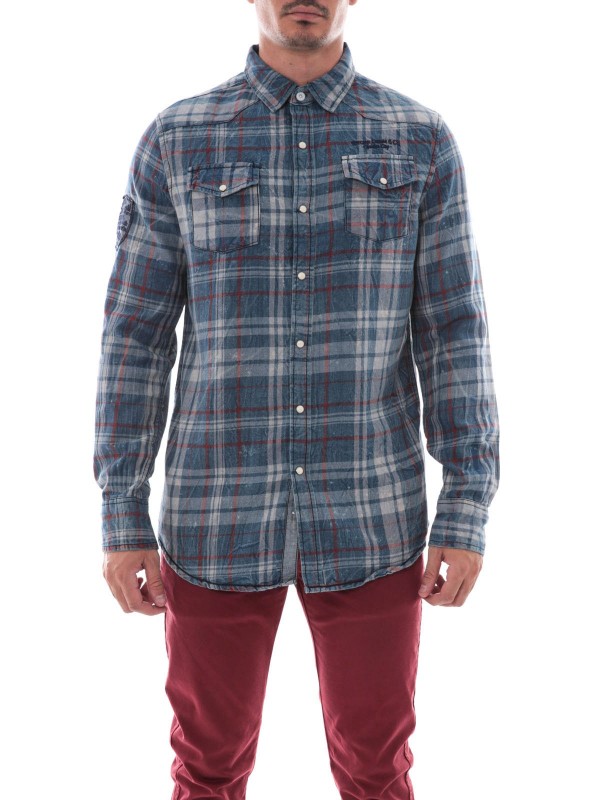 CHEMISE TATOU - Bleu