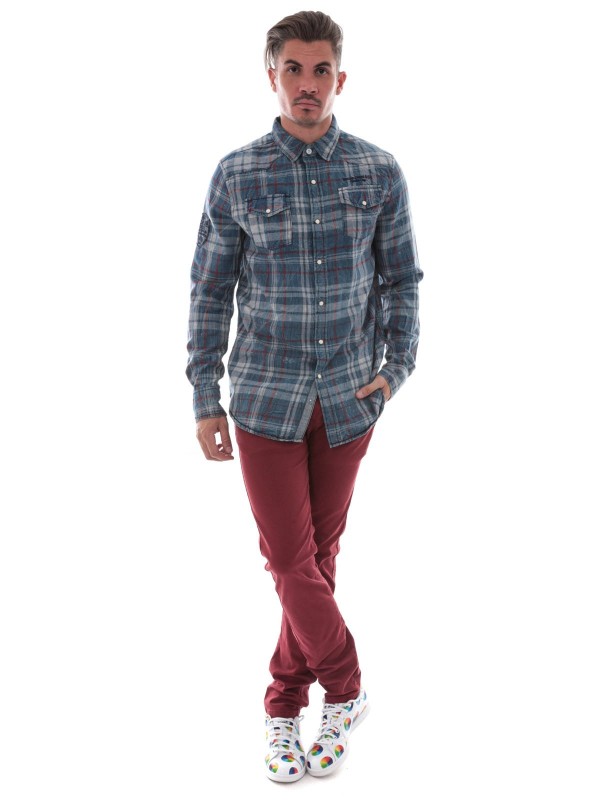 CHEMISE TATOU - Bleu