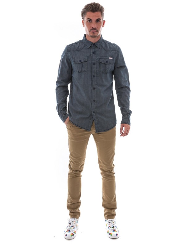 CHEMISE TAZMIN - Bleu