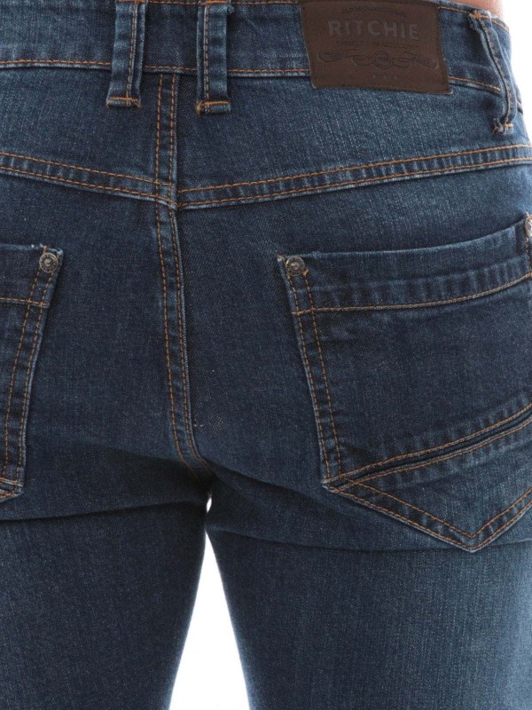 Jean coupe slim SAILOR - Bleu