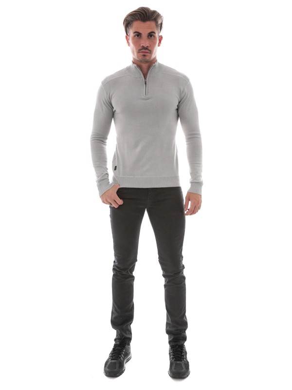 PULL ZIP LAMP - Gris clair
