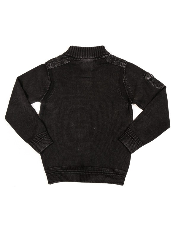 PULL ZIP LAZGO BOY - Noir