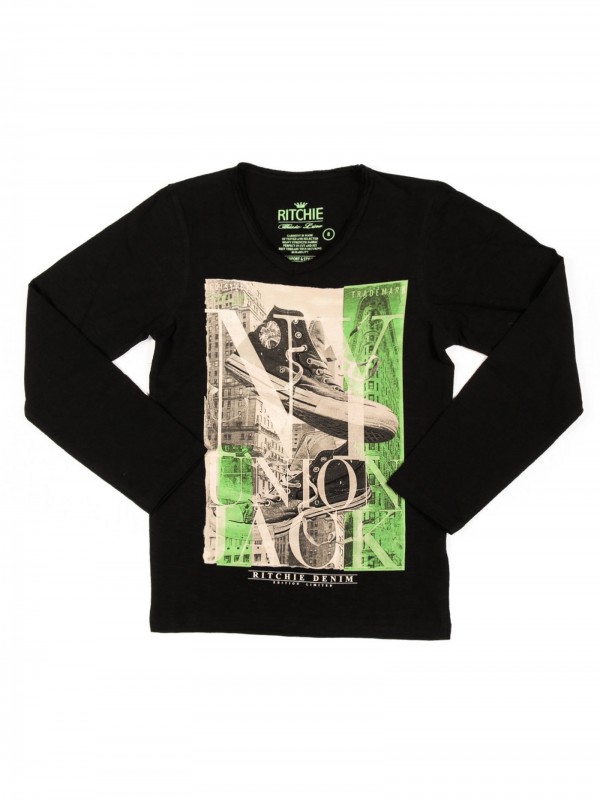 T-SHIRT JORAM BOY - Noir