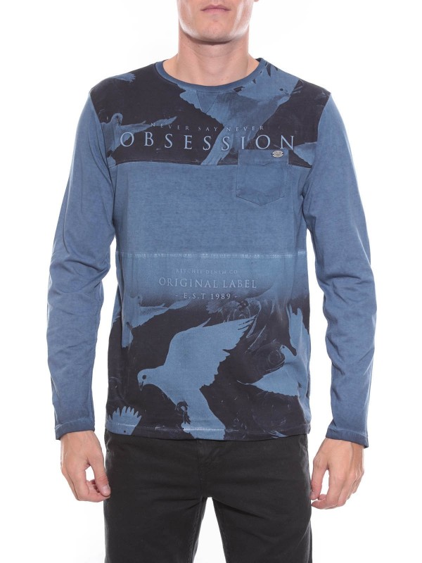 T-SHIRT JITECK - Bleu