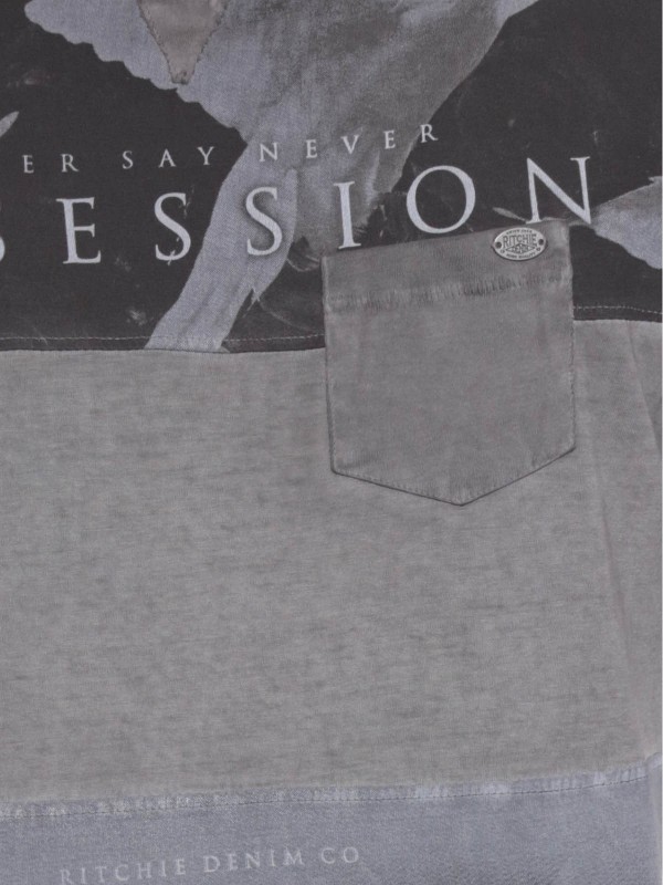 T-SHIRT JITECK - Gris