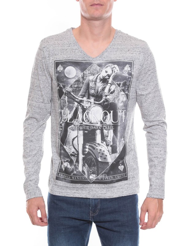 T-SHIRT JEMA - Gris clair