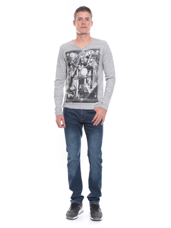 T-SHIRT JEMA - Gris clair