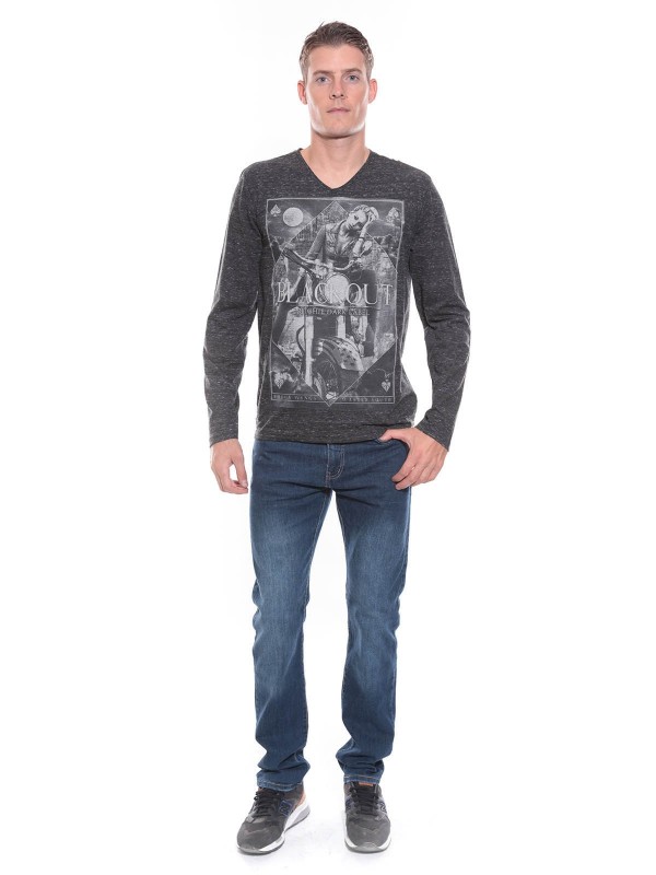 T-SHIRT JEMA - Gris foncé