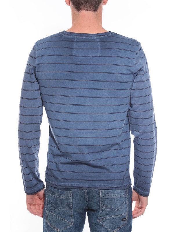 T-SHIRT JOSIAH - Bleu