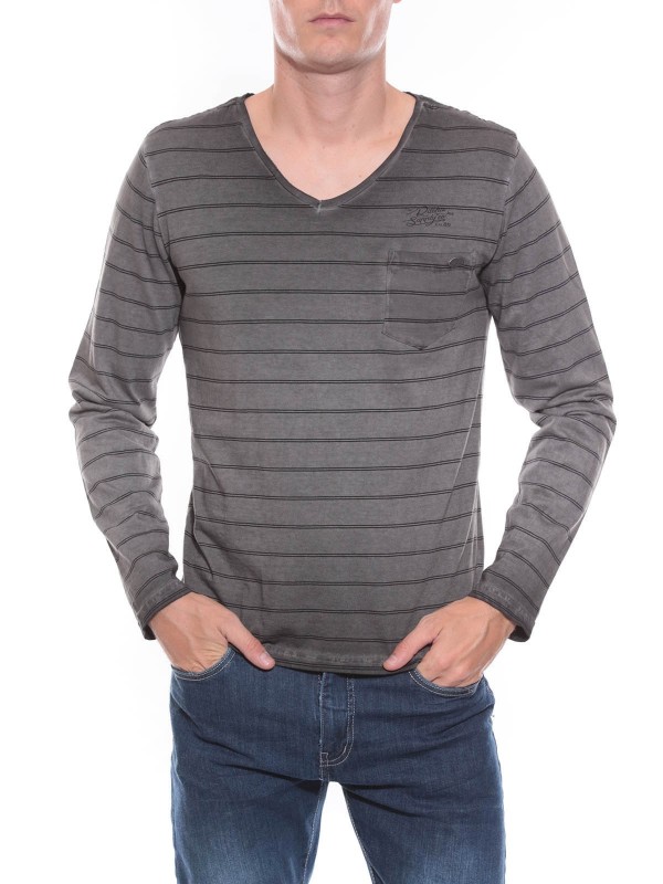 T-SHIRT JOSIAH - Gris
