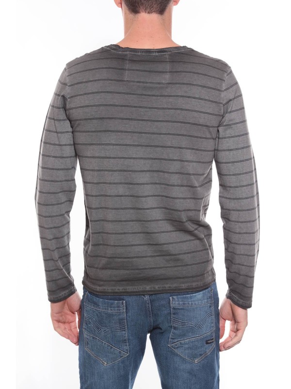T-SHIRT JOSIAH - Gris