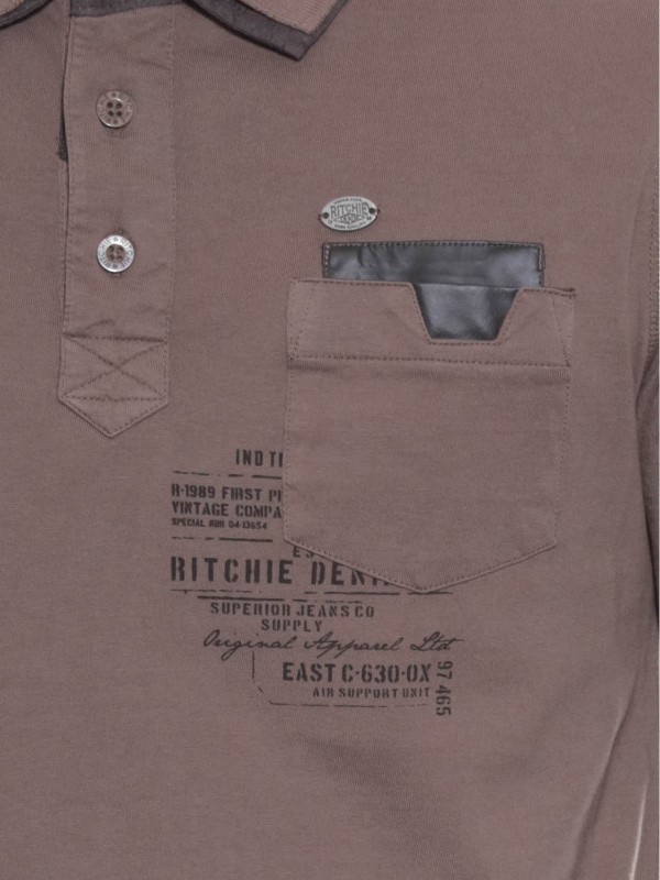 POLO PARAKET - Marron