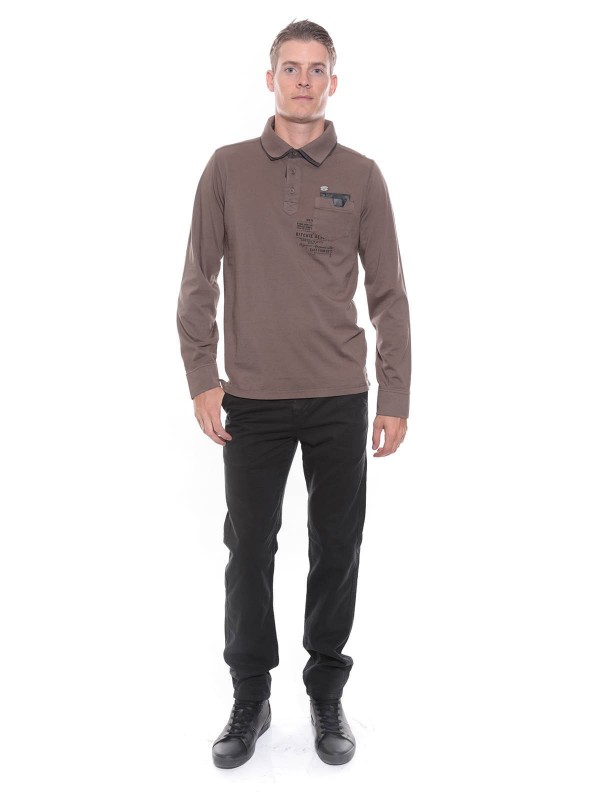 POLO PARAKET - Marron