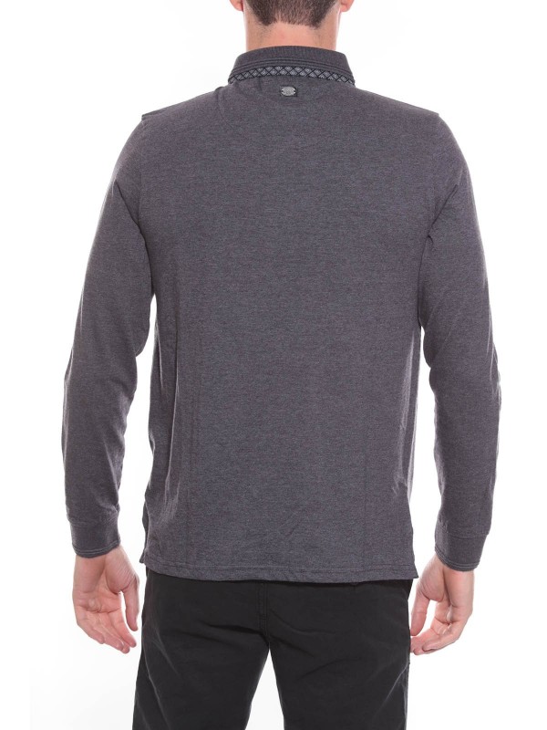 POLO POPPY - Gris