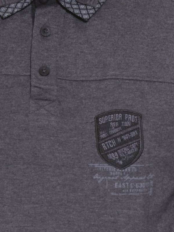 POLO POPPY - Gris