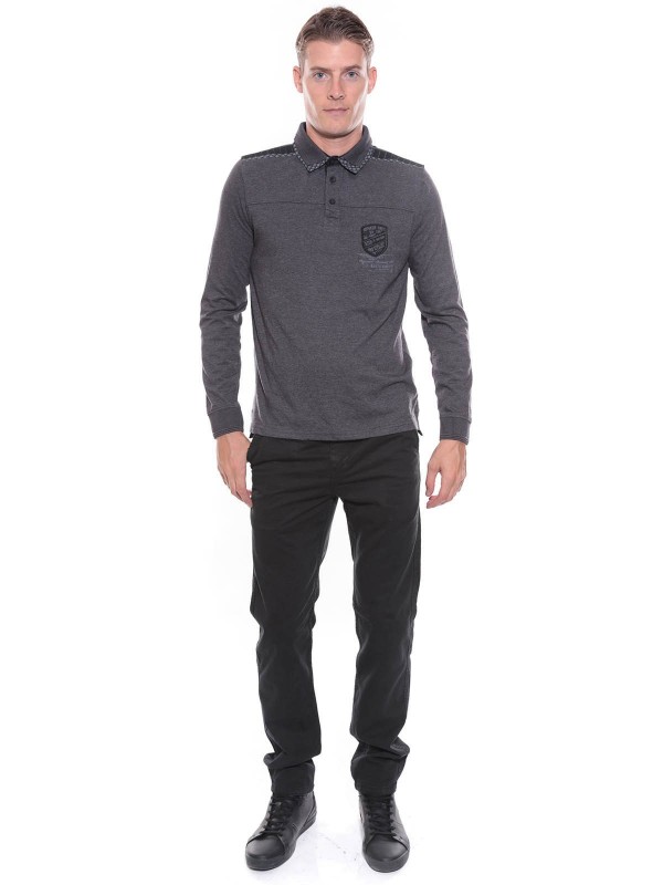 POLO POPPY - Gris