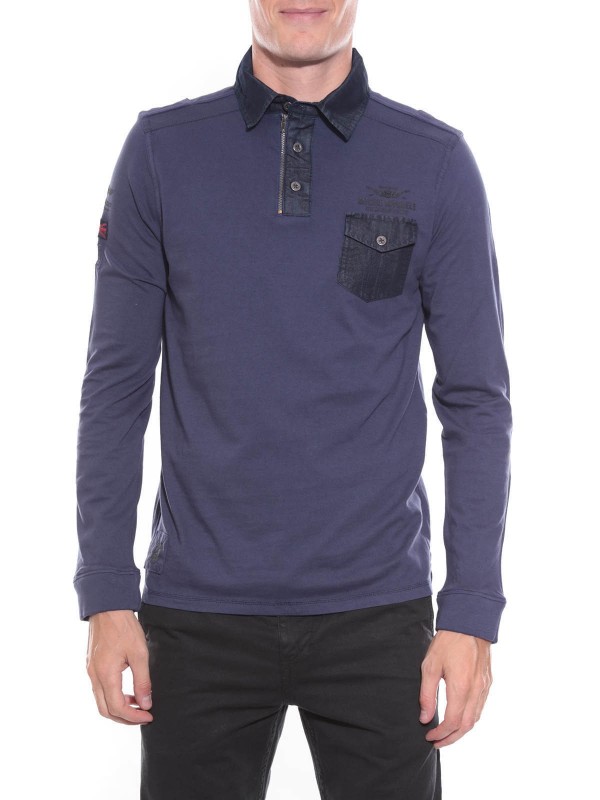 POLO PRESTONE - Marine