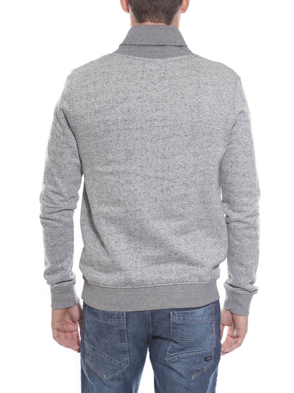 SWEAT WAHOU - Gris clair
