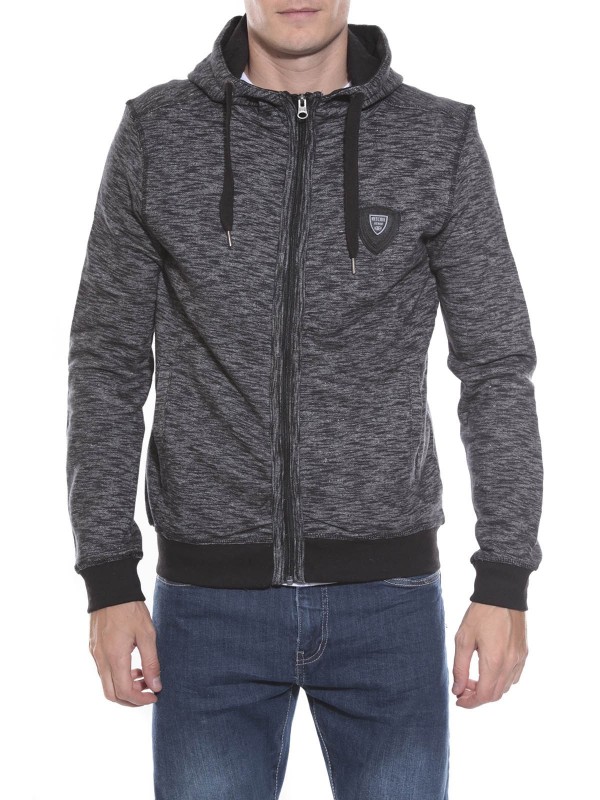 SWEAT ZIPPE WISIGO - Noir