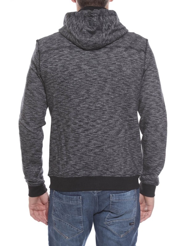 SWEAT ZIPPE WISIGO - Noir