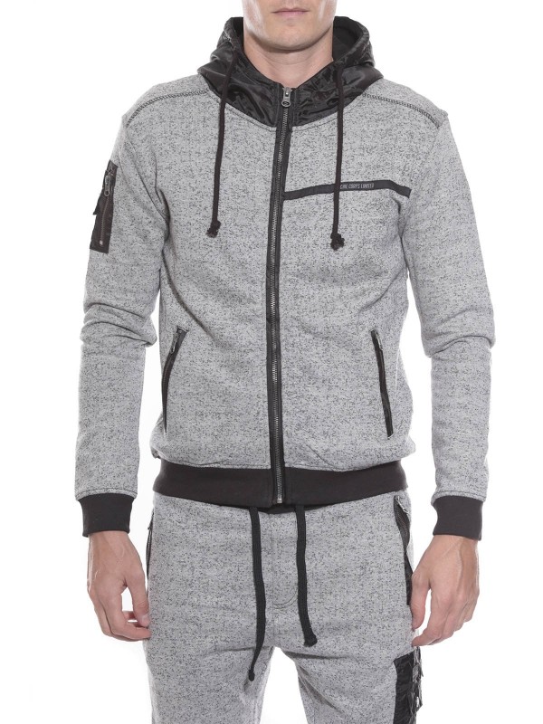 SWEAT ZIPPE WINKIT - Gris...