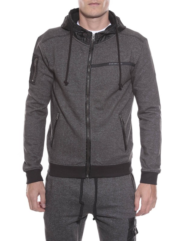 SWEAT ZIPPE WINKIT - Gris...