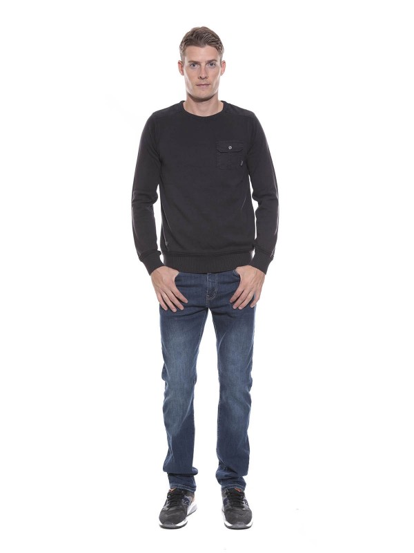 PULL LACOM - Gris foncé