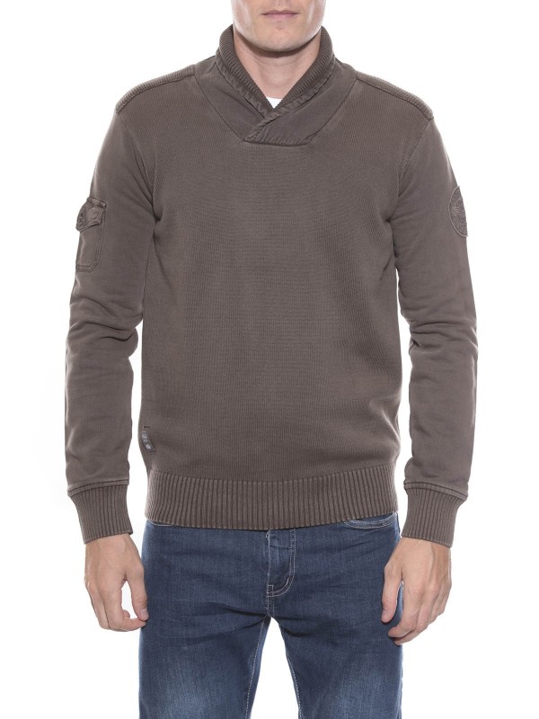 PULL LABARDE - Marron