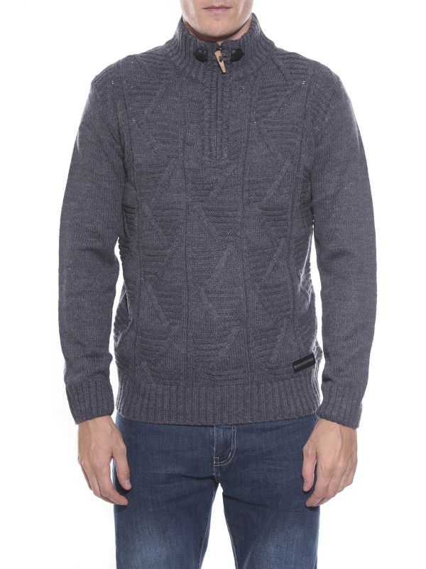 PULL LONGO - Bleu
