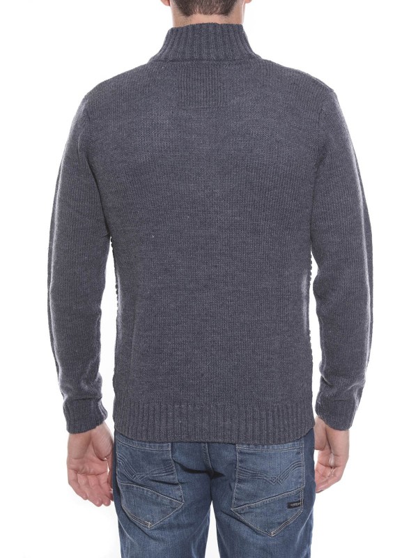 PULL LONGO - Bleu