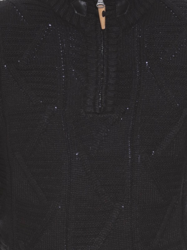 PULL LONGO - Noir