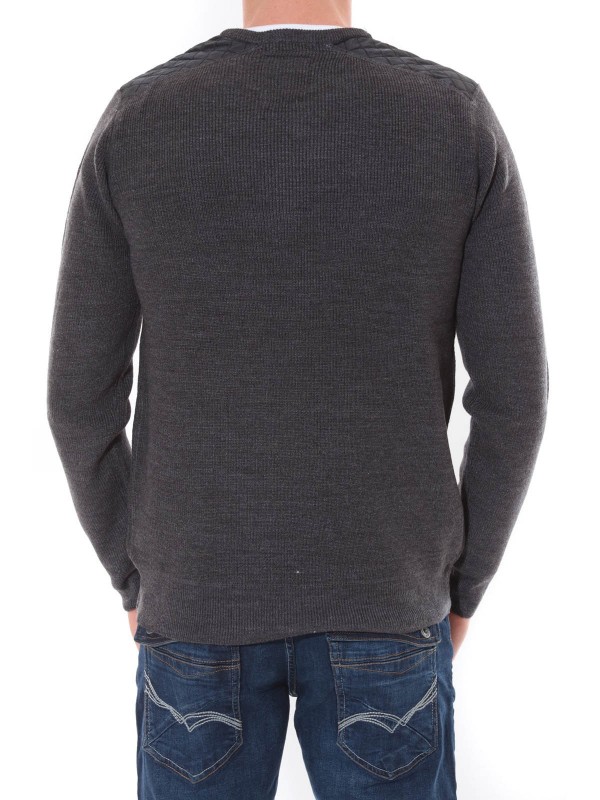 PULL V LEXIC - Gris