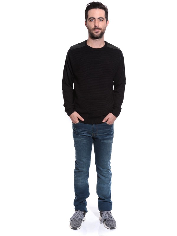 PULL LAMINI - Noir