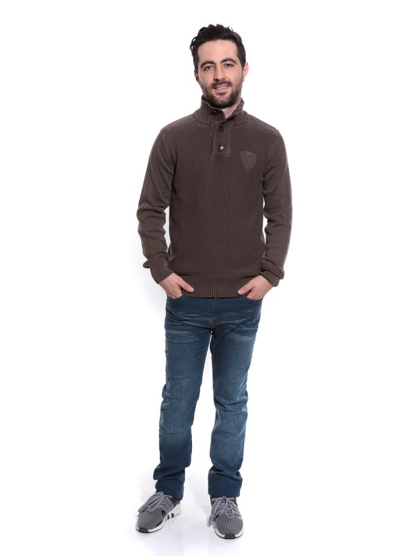 PULL LIMAX - Marron