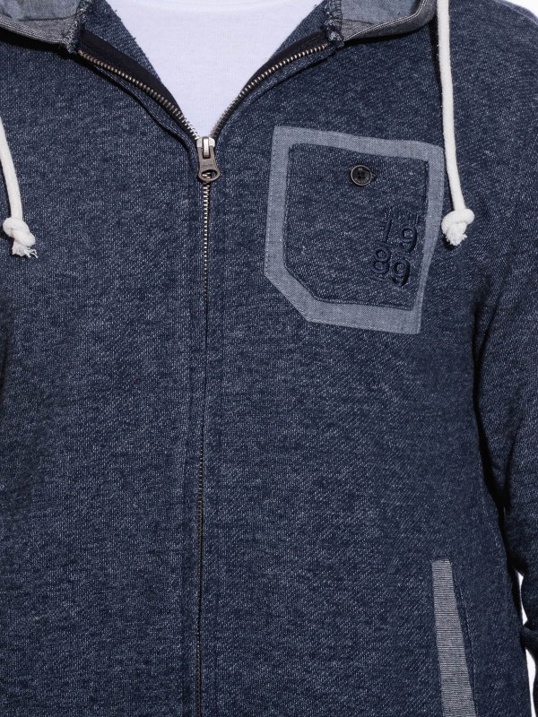 SWEAT ZIPPE WAFAA - Marine