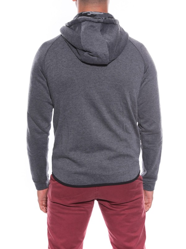 SWEAT ZIPPE WARELL - Gris