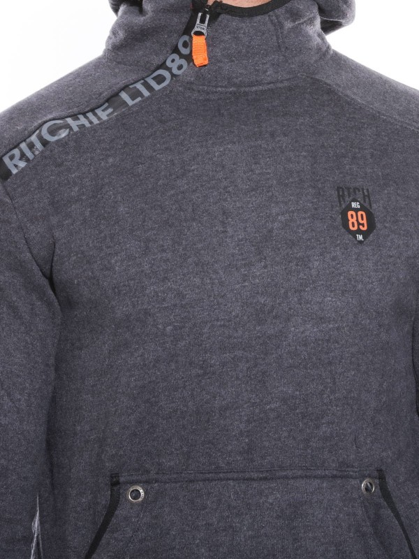 SWEAT CAPUCHE WASLAW - Gris